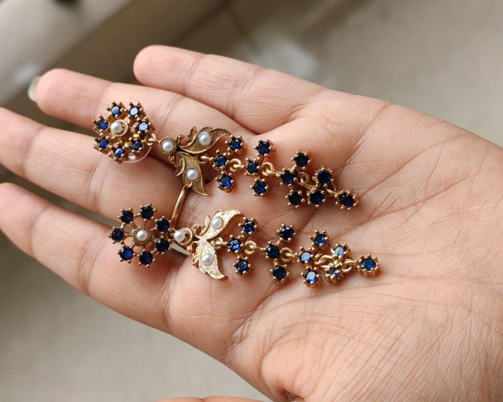 Neelambari earrings